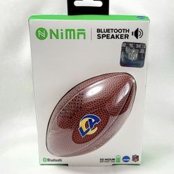 NIMA NFL RAMS Wireless Football Speaker with LED