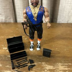 1983 MR. T, 7in Action Figure by Galoob 