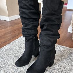 Black Woman Boots