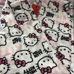 Hello Kitty white pjs 