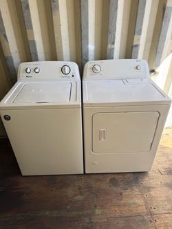 Washer and dryer set