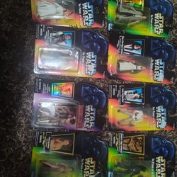 Star Wars Power Of The Force - 8 Figures
