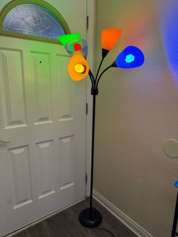 Multicolor 5-Light Floor Lamp