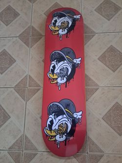 ANONYMOUS SKATEBOARDS THE MADE OF MONEY LOGO skateboard deck size 8.25