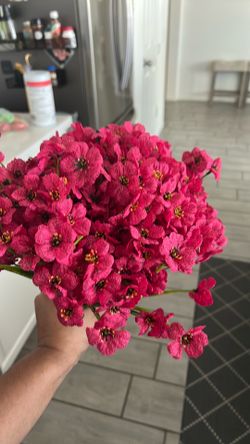 Fake flowers