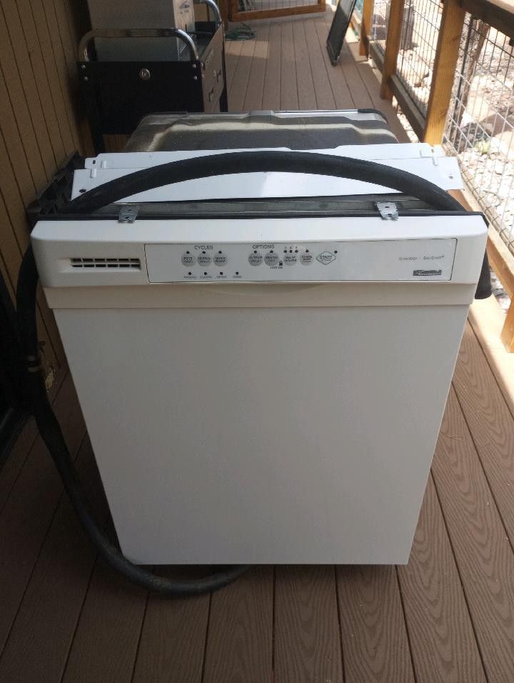 Admiral Refrigerator And Kenmore Dishwasher