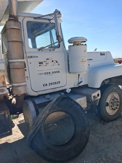 Mack dump truck