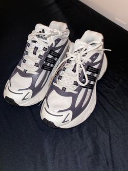 Adidas White and Gray Sneakers