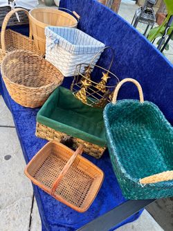 Baskets, each $5