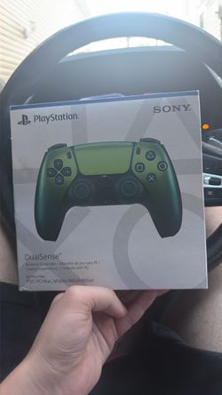 Brand new ps5 controller green color way