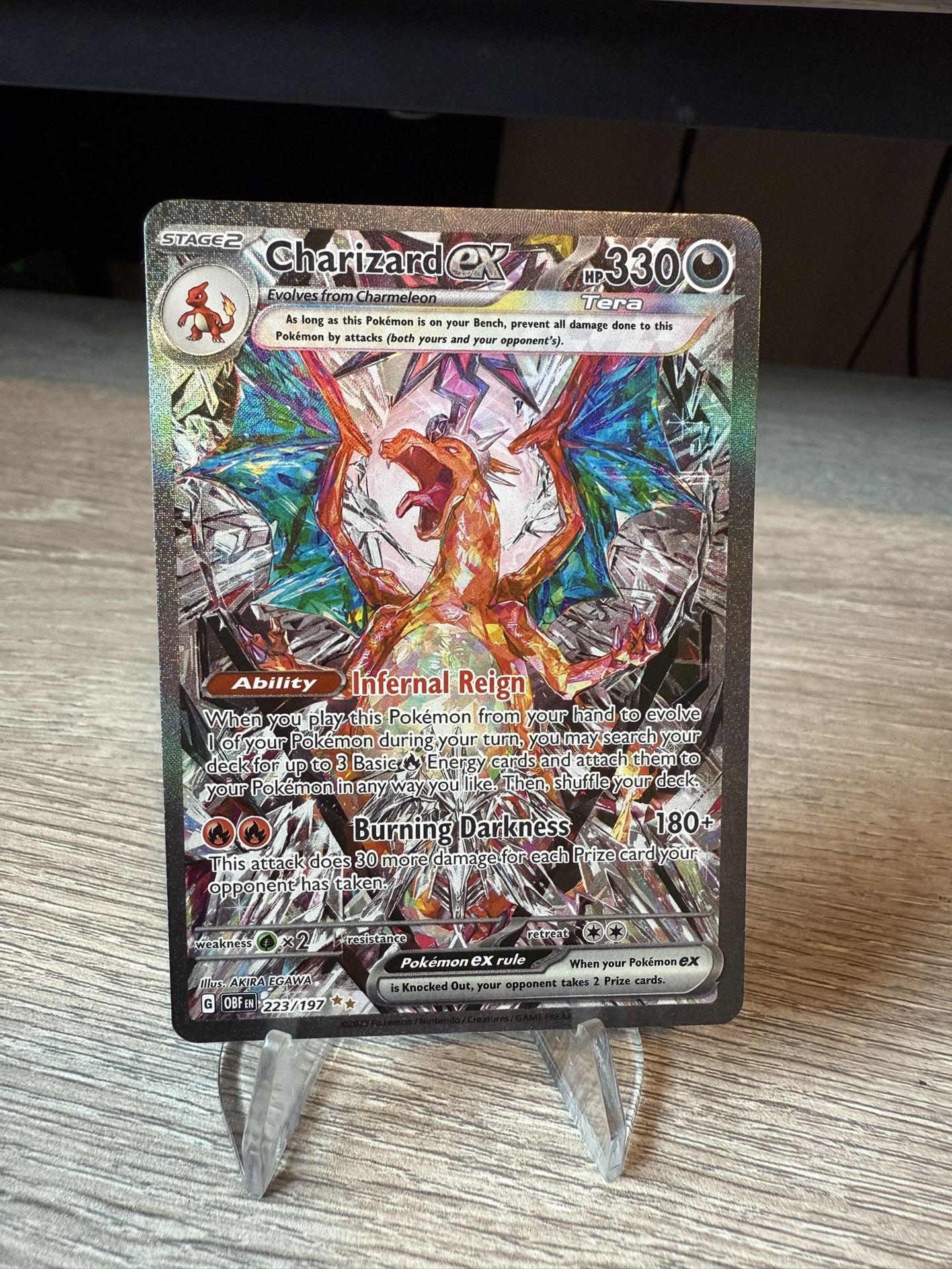 Charizard ex 223/197 SV03: Obsidian Flames (OBF)