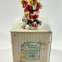 Cherished Teddies Nickolas "You're at the Top of My List" 1995 Enesco Figurine