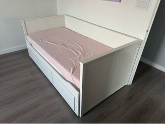 IKEA Hemnes Daybed with Two Twin Mattresses