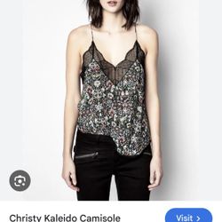 Zadig And Voltaire Christy Kaleido Camisole 