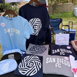 San Diego FC sweatshirt And T Shirt 