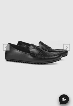 Gucci Signature Driving Shoes Sz 9 UK/ 9.5 US