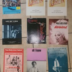 Song Sheets and Music Books