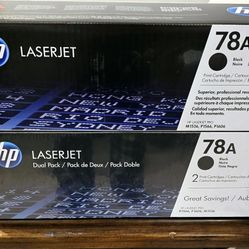 Hp Laser Jet 78A (CE278a) Black Print Cartridge.