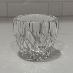 Heavy Cut Gorham Crystal Votive