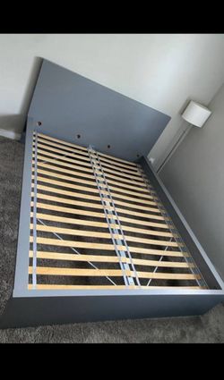 Ikea malm queen size bed frame