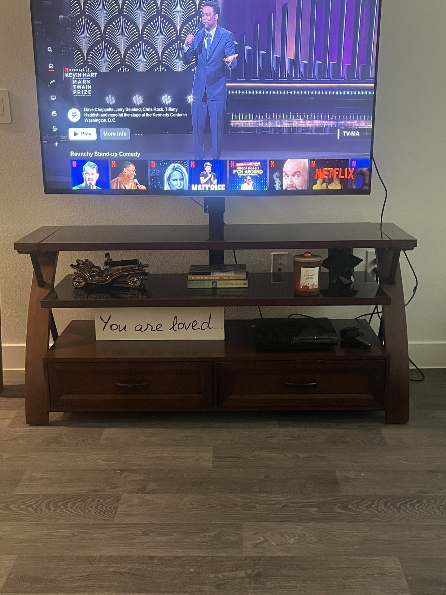 Tv Stand With Brackets 