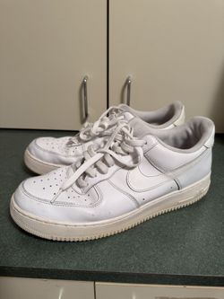 Nike Air Force 1 Low Athletic Shoes Triple White CW2288-111 Mens Size 13