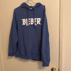 Hoodie for men size XL. Justin bebeer