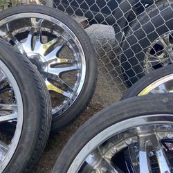 22 Inch Rims, 6 Lug Universal, 