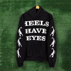 Westside Gunn OG Fourth Rope “HEELS HAVE EYES” Black Hoodie