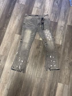 Flare purple jeans size 36