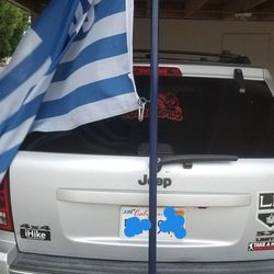 flag pole And hitch Holder