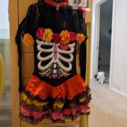 Fabulous Day of the Dead Halloween Costume 