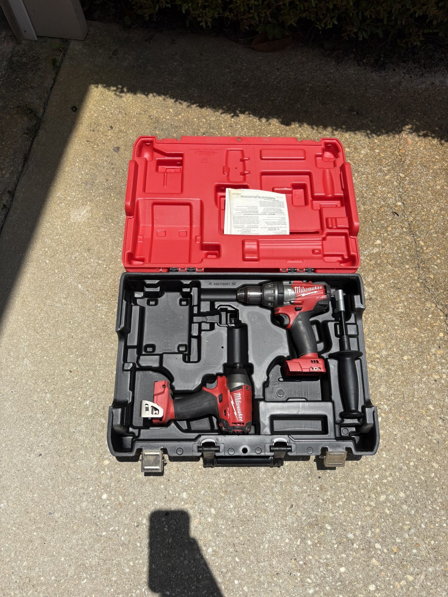 Milwaukee M18 Impact Driver And Hammer Drill