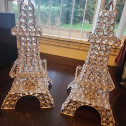 Crystal Eiffel Towers Votives