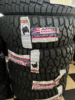 Lt265/75/16 vendo set de llantas nuevas América RT