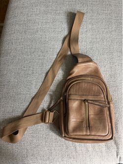Small leather crossbody bag