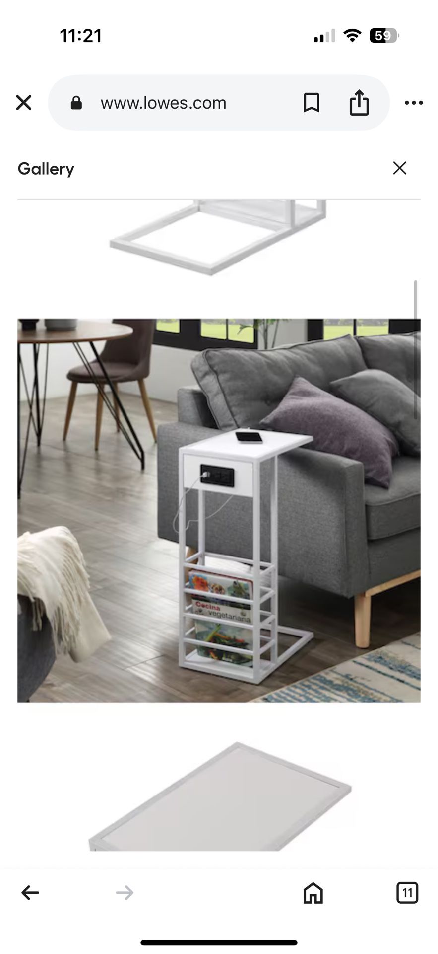 Loft Lyfe Javion End Table