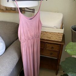 Dusty Pink Maxi Dress 
