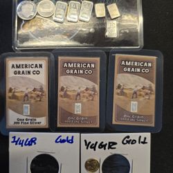 Gold And Silver PLEASE READ DESCRIPTION!