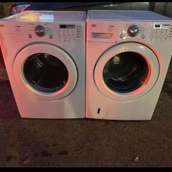 Lg washer and electric Dryer