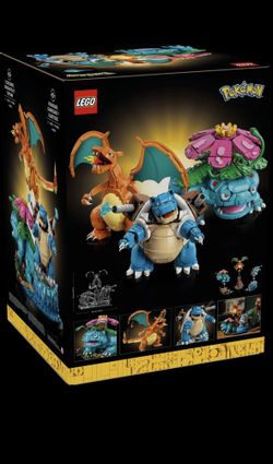 LEGO Pokemon Venusaur Charizard Blastoise