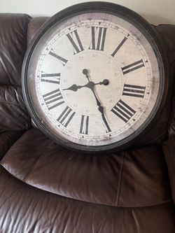 Large wall clock