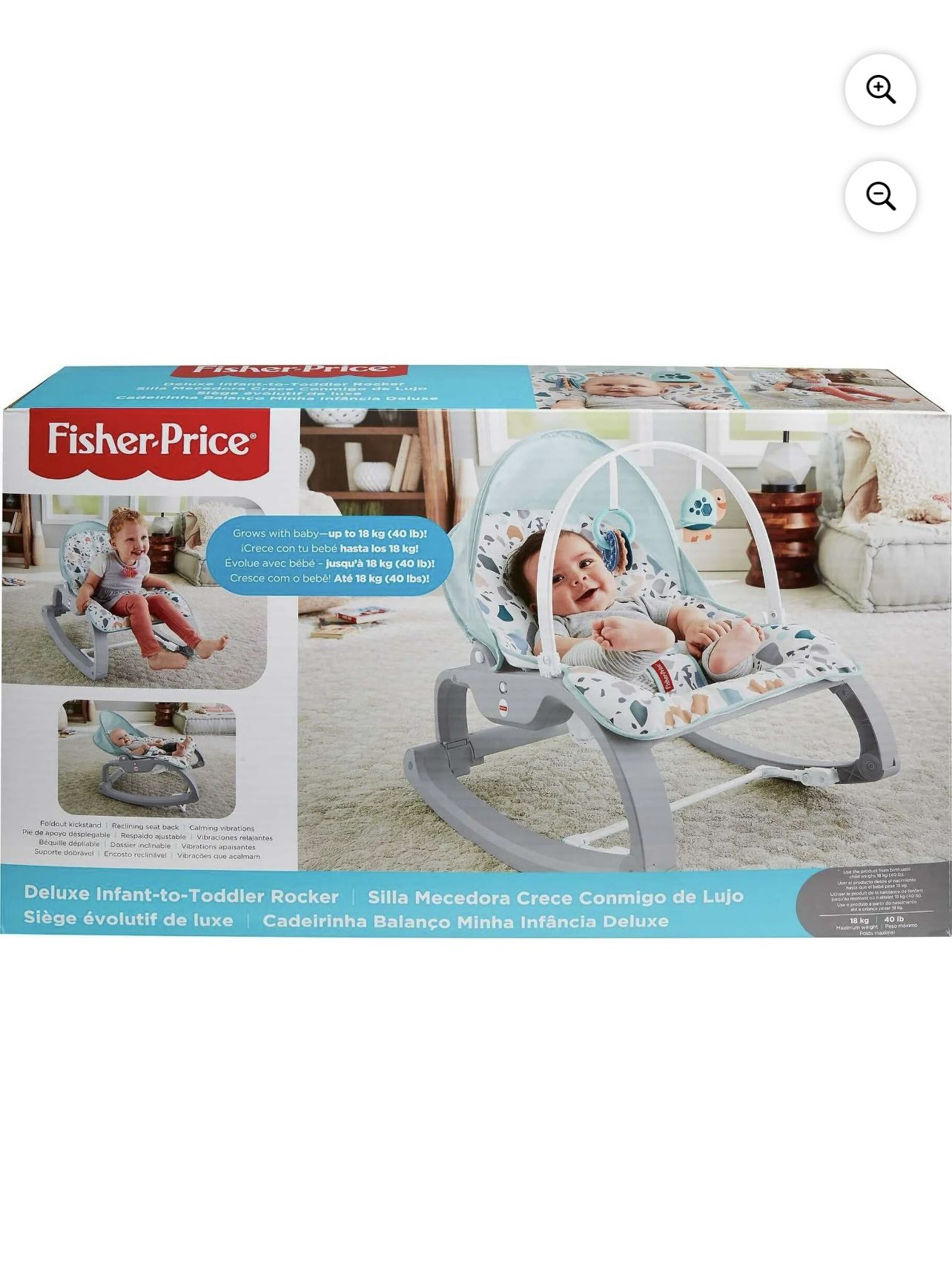 Fisher-Price Deluxe Infant-to-Toddler Rocker
