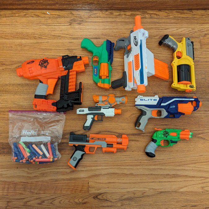 Nerf Gun Collection