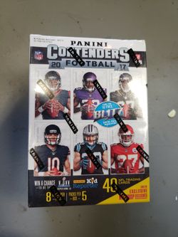 2017 Panini Football Contenders Blaster Box Mahomes RC