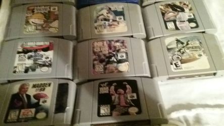 Nintendo 64 games