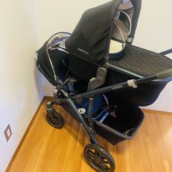 Uppababy Stroller With Bassinet 