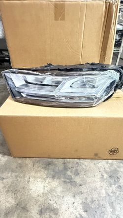 2017-2019 AUDI Q7 LEFT DRIVER SIDE LH HEADLIGHT LAMP LED OEM