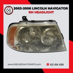 2003-2006 LINCOLN NAVIGATOR RH AND LH HEADLIGHT