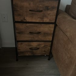 Storage Drawer Side Table